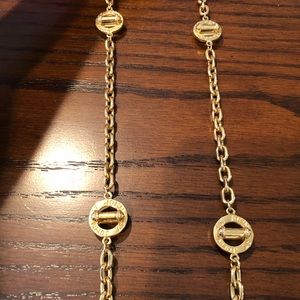 St. John gold necklace